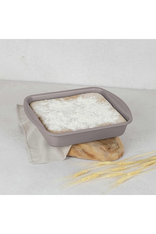 Plat à four Taupe Collection - 35 x 27 x 6,5 cm