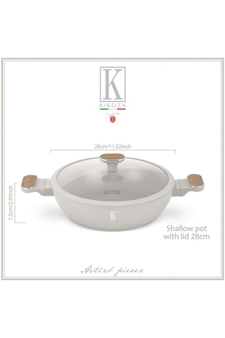 Sauteuse Kikoza Milano Collection - 28 cm - 3,8 l