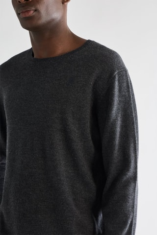 Pull en laine - Anthracite