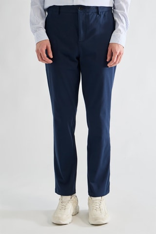 Pantalon slim - Indigo
