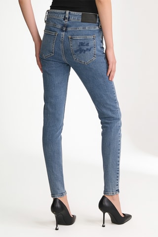 Jean skinny - Bleu cobalt