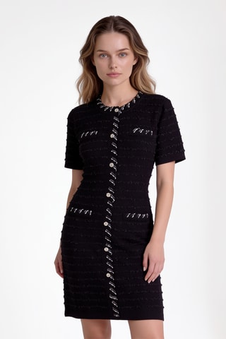 Robe droite - Noir