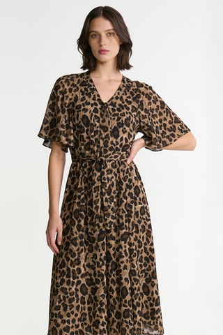 Robe patineuse - Marron