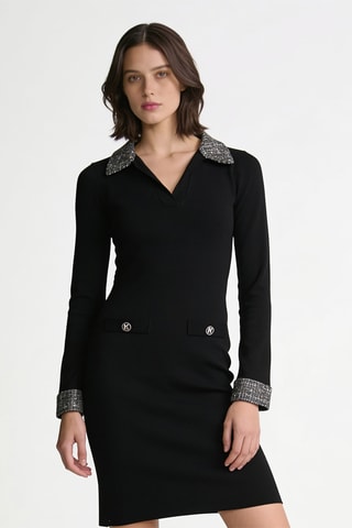 Robe droite - Noir