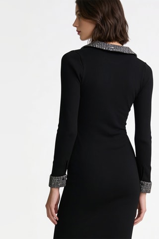 Robe droite - Noir