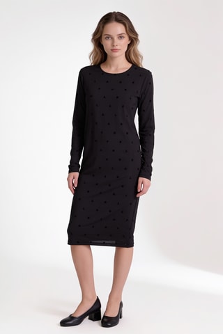 Robe droite - Noir
