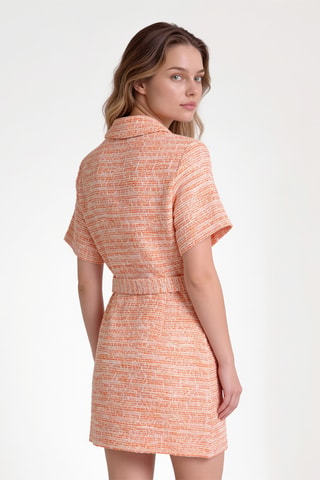 Robe droite - Orange