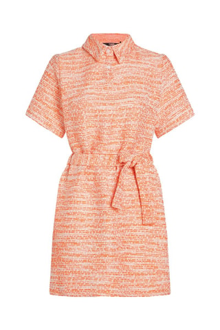 Robe droite - Orange