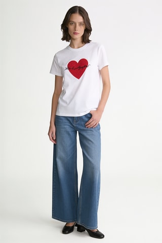 T-shirt en coton biologique - Blanc