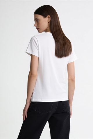 T-shirt en coton biologique - Blanc