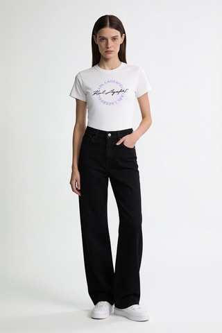 T-shirt en coton biologique - Blanc