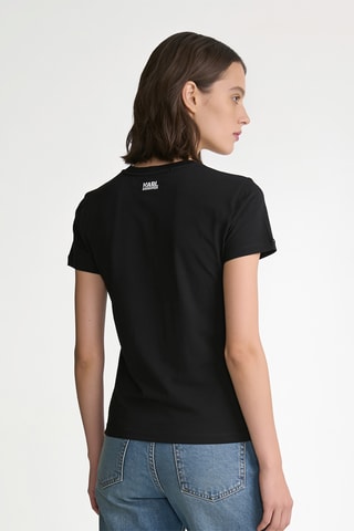 T-shirt en coton biologique - Noir