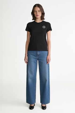 T-shirt en coton biologique - Noir