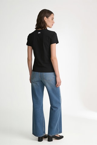 T-shirt en coton biologique - Noir