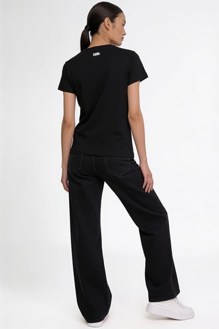 T-shirt en coton biologique - Noir