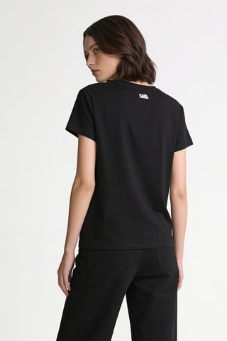 T-shirt en coton biologique - Noir