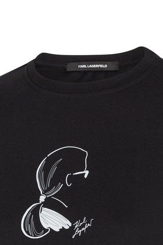 T-shirt en coton biologique - Noir