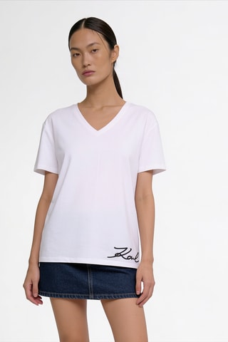 T-shirt en coton biologique - Blanc