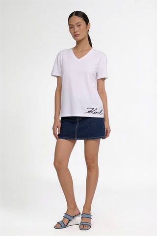 T-shirt en coton biologique - Blanc