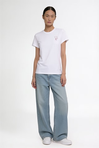 T-shirt en coton biologique - Blanc