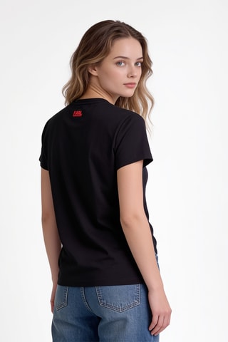 T-shirt en coton biologique - Noir