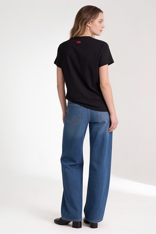 T-shirt en coton biologique - Noir