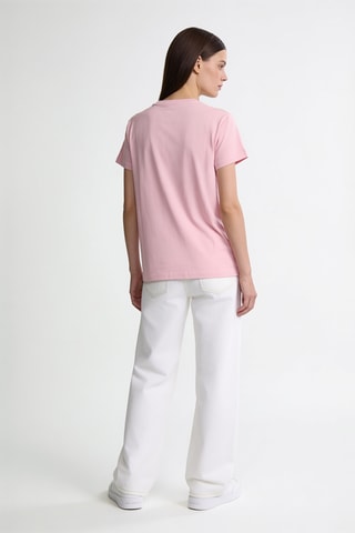 T-shirt en coton biologique - Rose