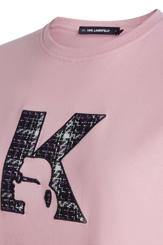 T-shirt en coton biologique - Rose