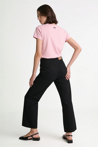 T-shirt en coton biologique - Rose