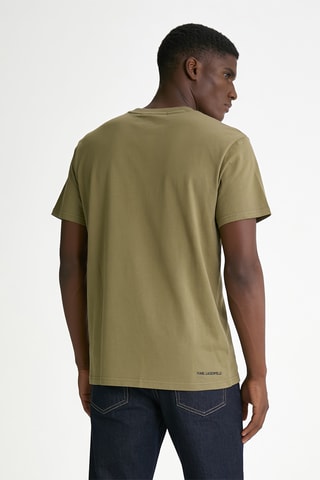 T-shirt en coton biologique - Kaki