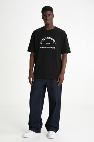 T-shirt en coton biologique - Noir