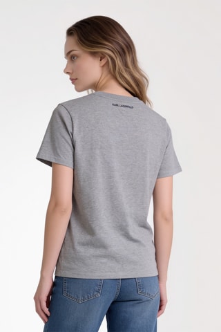T-shirt en coton biologique - Gris