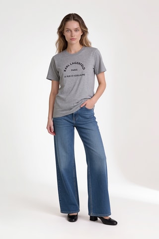 T-shirt en coton biologique - Gris