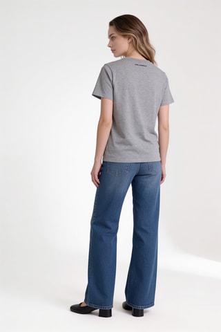 T-shirt en coton biologique - Gris
