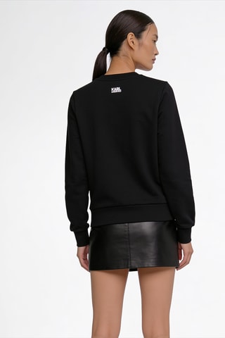 Sweat en coton biologique - Noir
