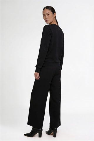 Sweat en coton biologique - Noir