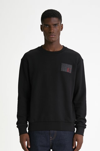 Sweat en coton biologique - Noir