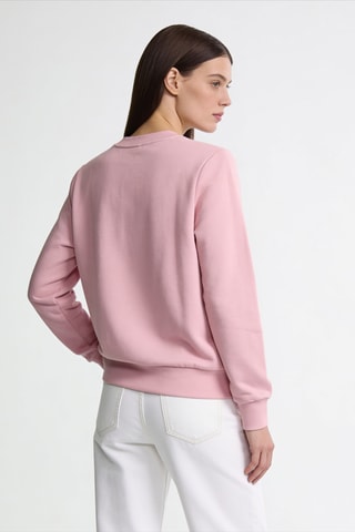 Sweat en coton biologique - Rose
