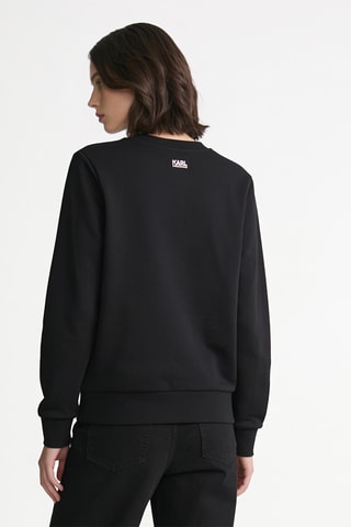 Sweat en coton biologique - Noir