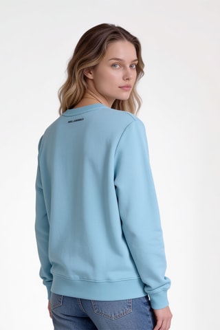 Sweat en coton biologique - Bleu clair