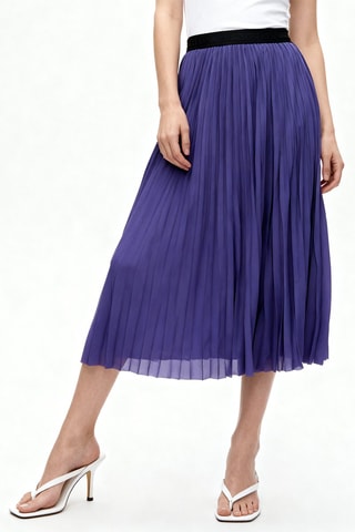 Jupe midi - Violet