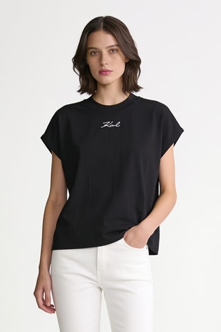 T-shirt en coton biologique - Noir
