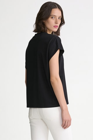 T-shirt en coton biologique - Noir