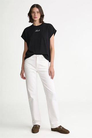 T-shirt en coton biologique - Noir