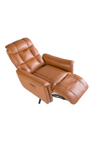 Poltrona - Marrone - In pelle