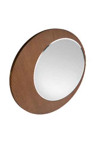 Specchio in noce - 110 x 3 x 110 cm - Neutro