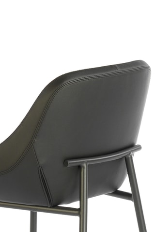 Sgabello da bar - Nero e grigio