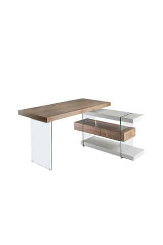 Scrivania 2 cassetti - 140 x 75 x 127 cm
