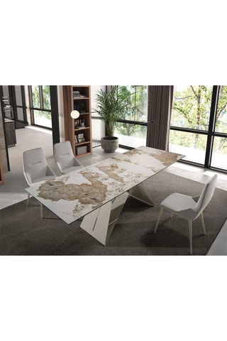 Tavolo allungabile in porcellana - 180-240 x 76 x 90 cm