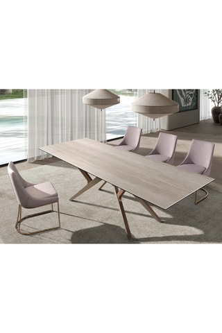 Tavolo da pranzo estensibile in legno - 160/240 x 76 x 100 cm